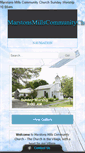 Mobile Screenshot of marstonsmillscommunitychurch.net